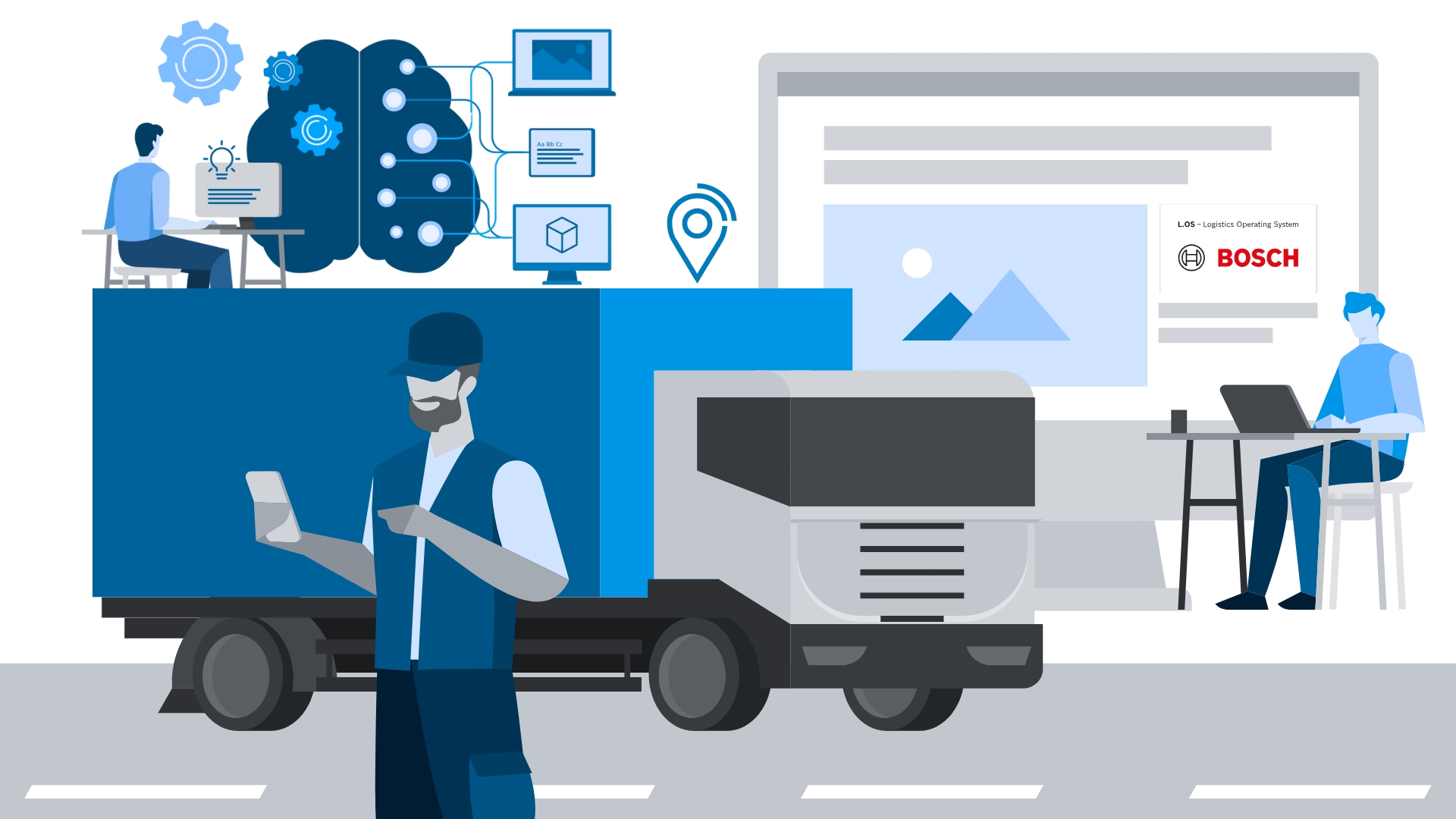 Whitepaper title page: Enhancing Visibility in the Indian Logistics Spot Market